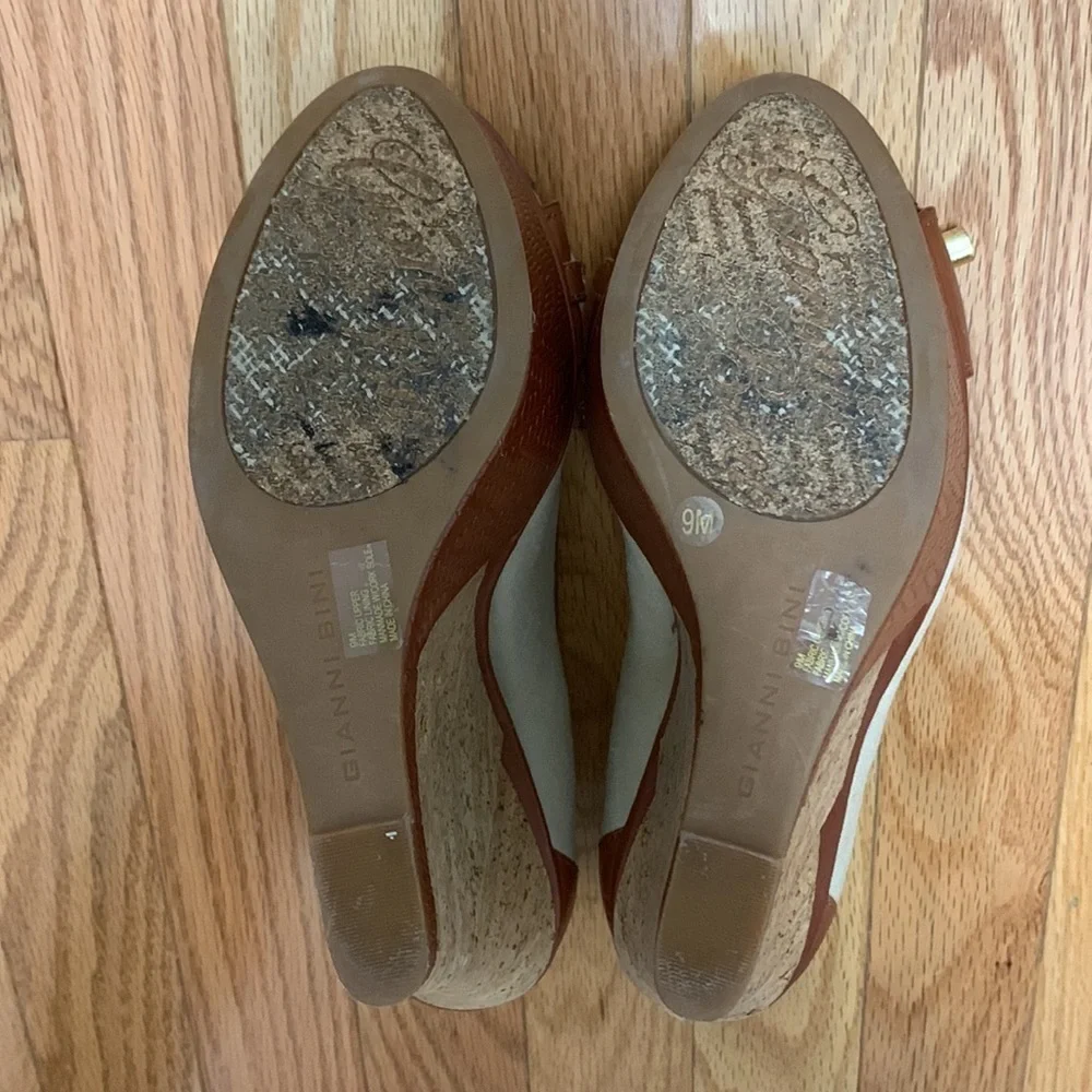 Gianni Bini Nautical Knot Peeptoe Platform‎ Wedges